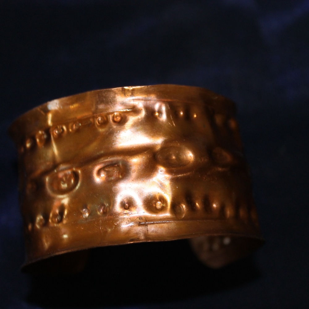 Hand Crafted Copper Cuff
